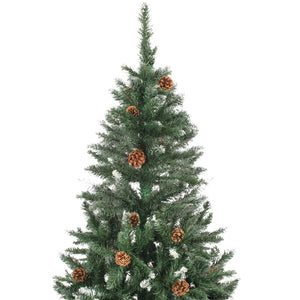 vidaXL Artificial Christmas Tree with LEDs&Ball Set 150 cm