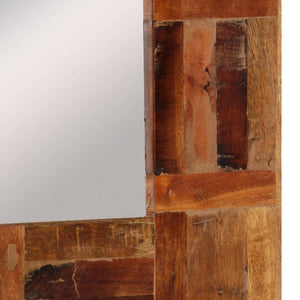 vidaXL Wall Mirror Solid Wood Reclaimed 50x80 cm