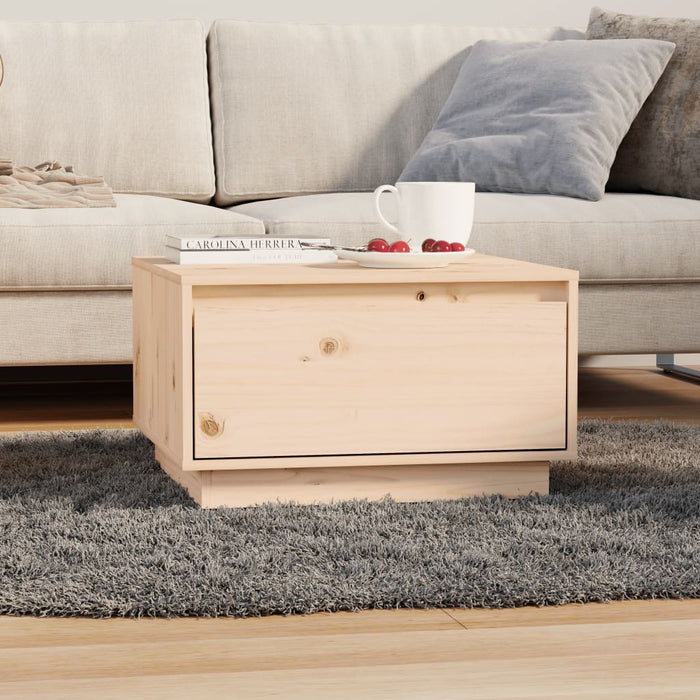 vidaXL Coffee Table 55x56x32 cm Solid Wood Pine