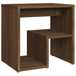 vidaXL Bed Cabinets 2 pcs Brown Oak 40x30x40 cm Engineered Wood