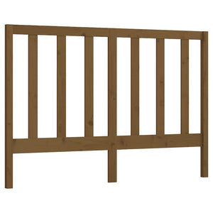 vidaXL Bed Headboard Honey Brown 146x4x100 cm Solid Wood Pine