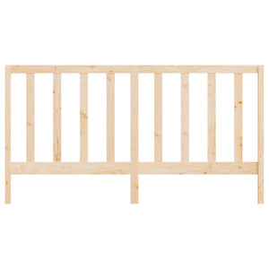 vidaXL Bed Headboard 206x4x100 cm Solid Wood Pine