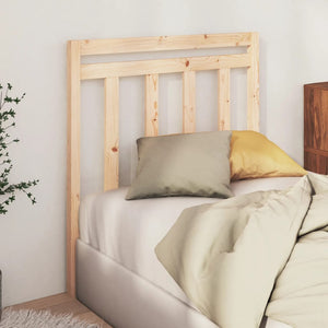 vidaXL Bed Headboard 96x4x100 cm Solid Wood Pine