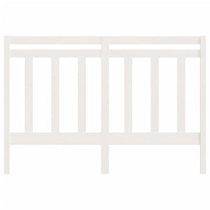 vidaXL Bed Headboard White 146x4x100 cm Solid Wood Pine