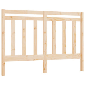 vidaXL Bed Headboard 156x4x100 cm Solid Wood Pine