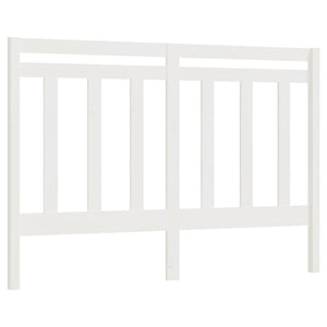 vidaXL Bed Headboard White 166x4x100 cm Solid Wood Pine