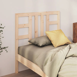 vidaXL Bed Headboard 81x4x100 cm Solid Wood Pine