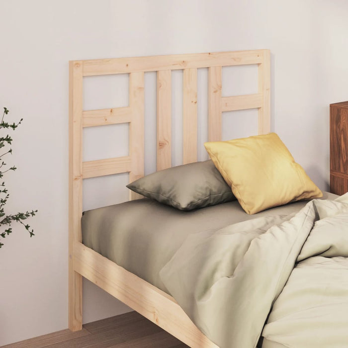 vidaXL Bed Headboard 81x4x100 cm Solid Wood Pine