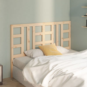 vidaXL Bed Headboard 166x4x100 cm Solid Wood Pine