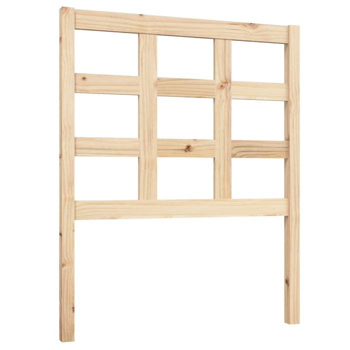 vidaXL Bed Headboard 80.5x4x100 cm Solid Wood Pine