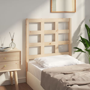 vidaXL Bed Headboard 80.5x4x100 cm Solid Wood Pine