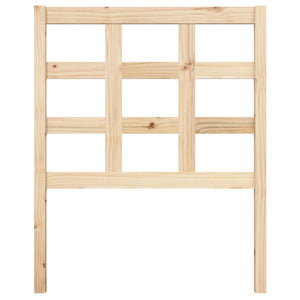 vidaXL Bed Headboard 80.5x4x100 cm Solid Wood Pine