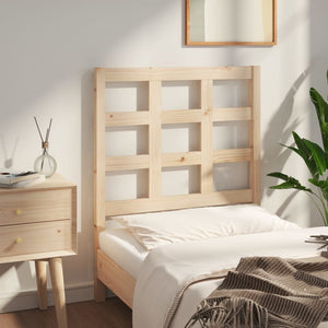 vidaXL Bed Headboard 80.5x4x100 cm Solid Wood Pine