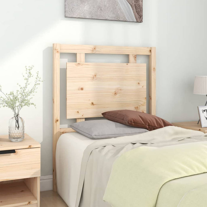 vidaXL Bed Headboard 80.5x4x100 cm Solid Pine Wood