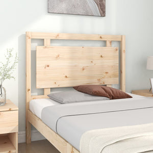 vidaXL Bed Headboard 105.5x4x100 cm Solid Pine Wood