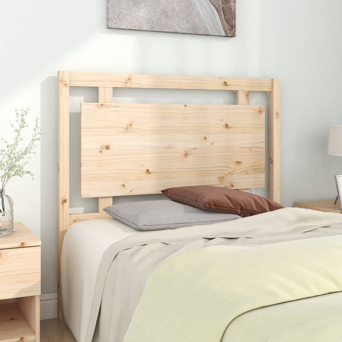 vidaXL Bed Headboard 105.5x4x100 cm Solid Pine Wood