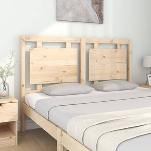 vidaXL Bed Headboard 145.5x4x100 cm Solid Pine Wood