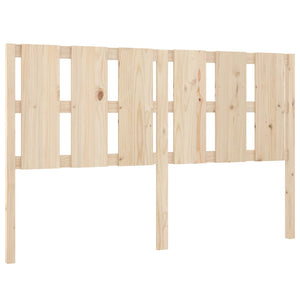 vidaXL Bed Headboard 155.5x4x100 cm Solid Wood Pine