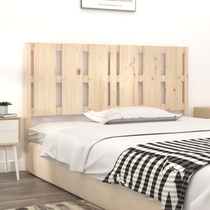 vidaXL Bed Headboard 155.5x4x100 cm Solid Wood Pine