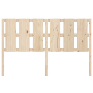 vidaXL Bed Headboard 155.5x4x100 cm Solid Wood Pine