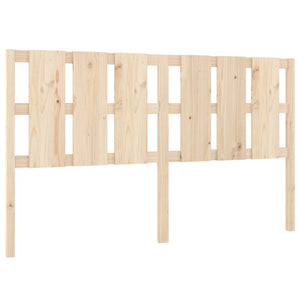 vidaXL Bed Headboard 185.5x4x100 cm Solid Wood Pine