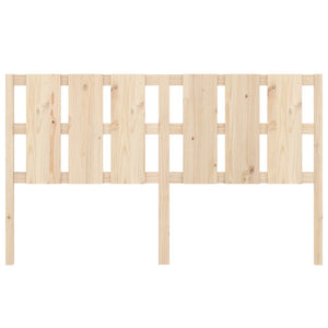 vidaXL Bed Headboard 185.5x4x100 cm Solid Wood Pine