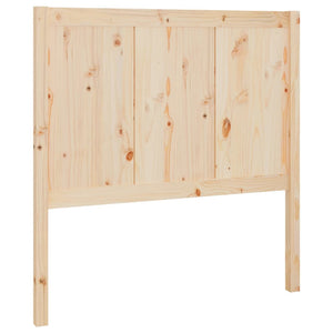 vidaXL Bed Headboard 95.5x4x100 cm Solid Pine Wood