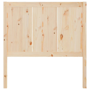 vidaXL Bed Headboard 95.5x4x100 cm Solid Pine Wood