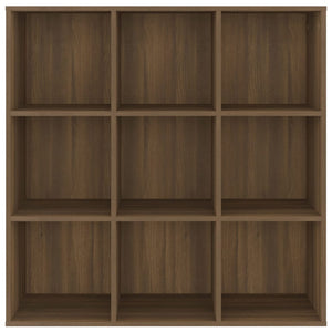 vidaXL Book Cabinet Brown Oak 98x30x98 cm