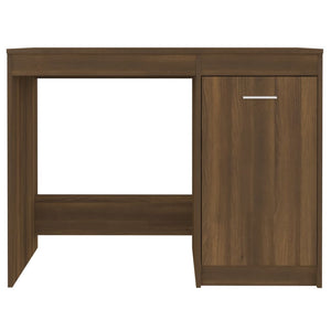 vidaXL Desk Brown Oak 100x50x76 cm Engineered Wood