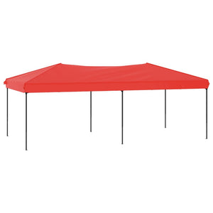 vidaXL Folding Party Tent Red 3x6 m