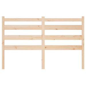 vidaXL Bed Headboard 146x4x100 cm Solid Wood Pine