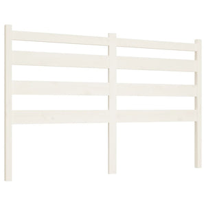 vidaXL Bed Headboard White 166x4x100 cm Solid Wood Pine