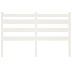 vidaXL Bed Headboard White 166x4x100 cm Solid Wood Pine