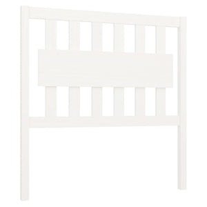 vidaXL Bed Headboard White 95.5x4x100 cm Solid Wood Pine