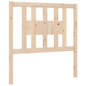 vidaXL Headboard 106x4x100 cm Solid Wood Pine