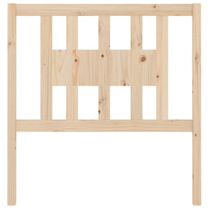 vidaXL Headboard 106x4x100 cm Solid Wood Pine