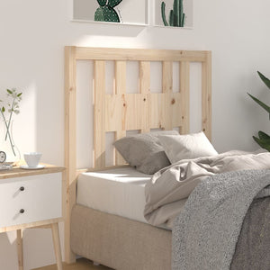 vidaXL Headboard 106x4x100 cm Solid Wood Pine