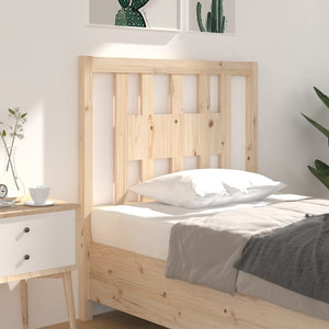 vidaXL Headboard 106x4x100 cm Solid Wood Pine