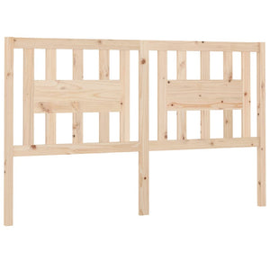 vidaXL Headboard 126x4x100 cm Solid Wood Pine