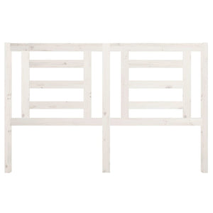 vidaXL Bed Headboard White 156x4x100 cm Solid Pine Wood