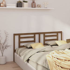 vidaXL Bed Headboard Honey Brown 166x4x100 cm Solid Pine Wood