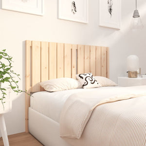 vidaXL Bed Headboard 125.5x4x100 cm Solid Wood Pine