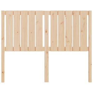 vidaXL Bed Headboard 125.5x4x100 cm Solid Wood Pine