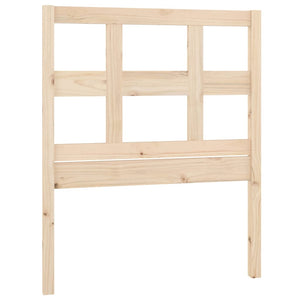 vidaXL Bed Headboard 95.5x4x100 cm Solid Wood Pine