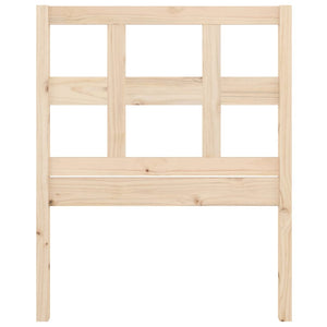 vidaXL Bed Headboard 95.5x4x100 cm Solid Wood Pine