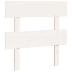 vidaXL Bed Headboard White 103.5x3x81 cm Solid Wood Pine