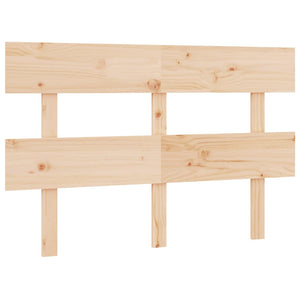 vidaXL Bed Headboard 144x3x81 cm Solid Wood Pine