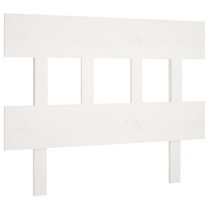 vidaXL Bed Headboard White 78.5x3x81 cm Solid Wood Pine