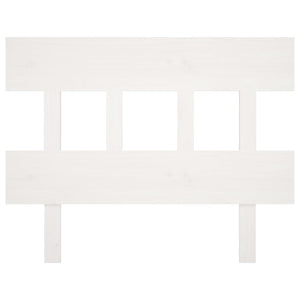 vidaXL Bed Headboard White 78.5x3x81 cm Solid Wood Pine